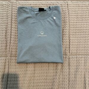 Blue Men's Short Sleeve Tee